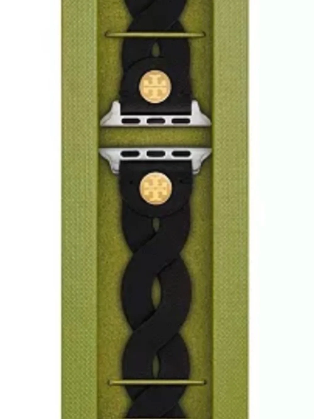 Tory Burch Miller Braided Leather Apple Watch ⌚️ Band 38-42 NWOT